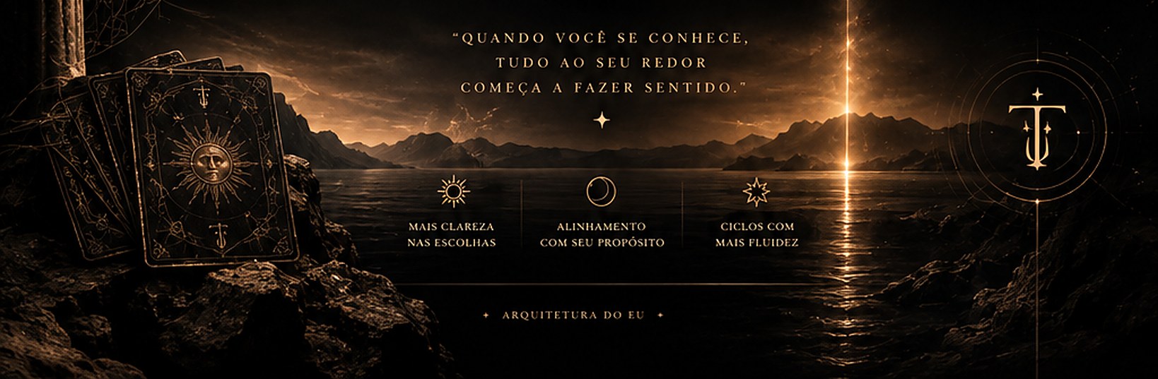 Quando você se conhece, tudo ao seu redor começa a fazer sentido — Arquitetura do Eu