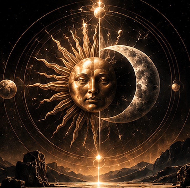 Sol e lua — Arquitetura do Eu